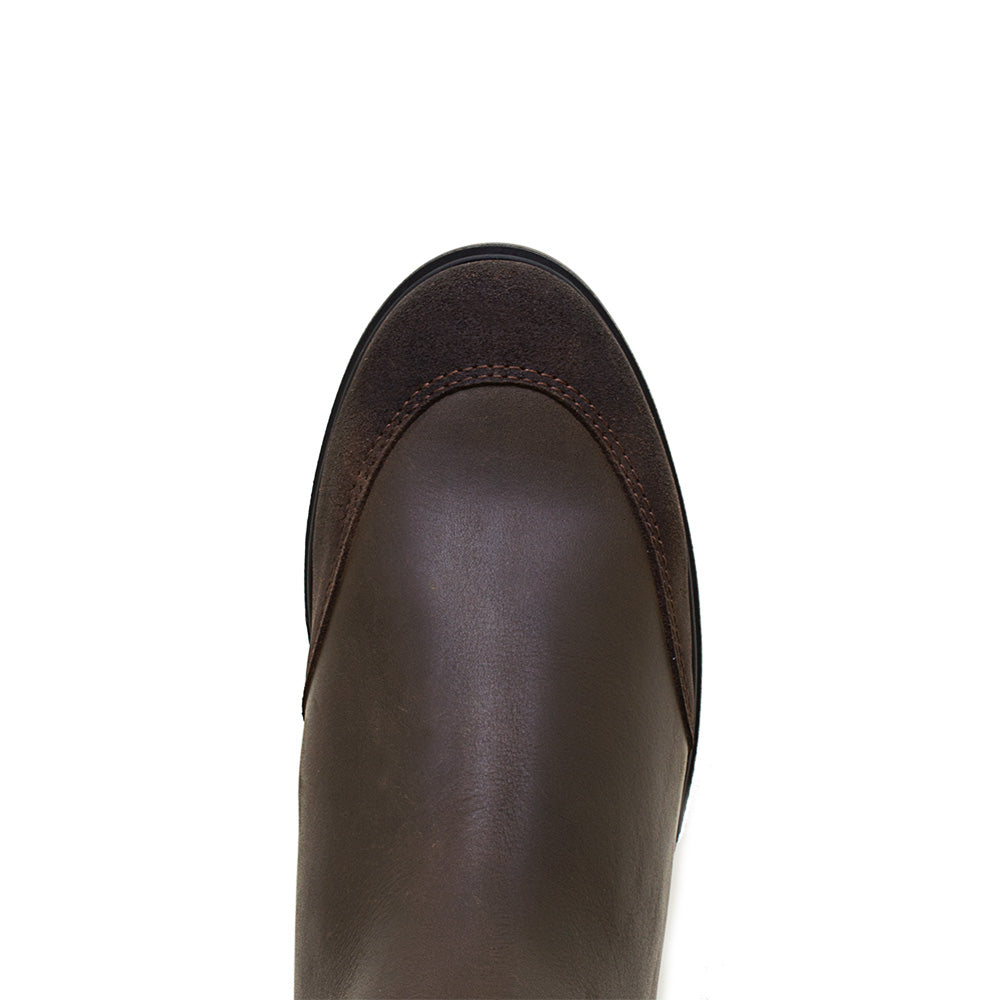 Bareback Footwear Vermont Storm Waterproof Long Riding Boots Brown