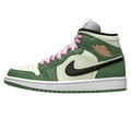 Air Jordan 1 Mid SE Dutch Green Womens Trainers