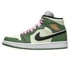Air Jordan 1 Mid SE Dutch Green Womens Trainers