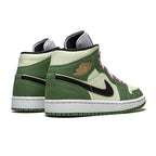 Air Jordan 1 Mid SE Dutch Green Womens Trainers
