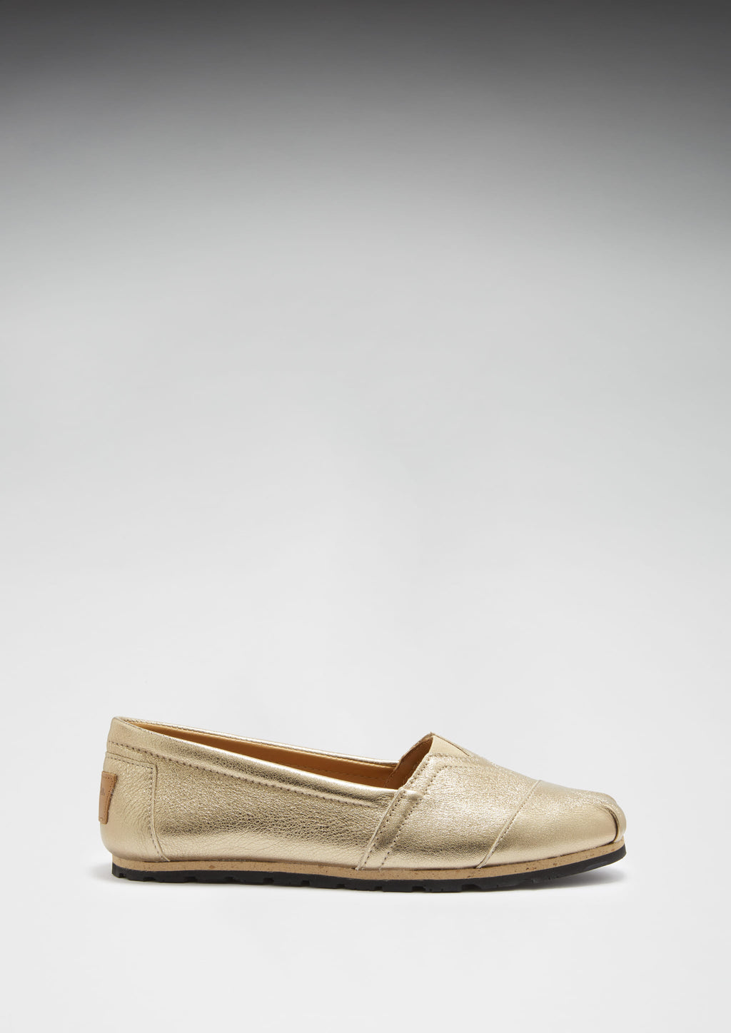 Hugs & Co Womens Chukka Espadrilles Gold Leather