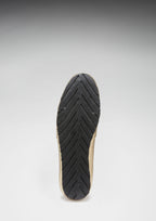 Hugs & Co Womens Chukka Espadrilles Gold Leather