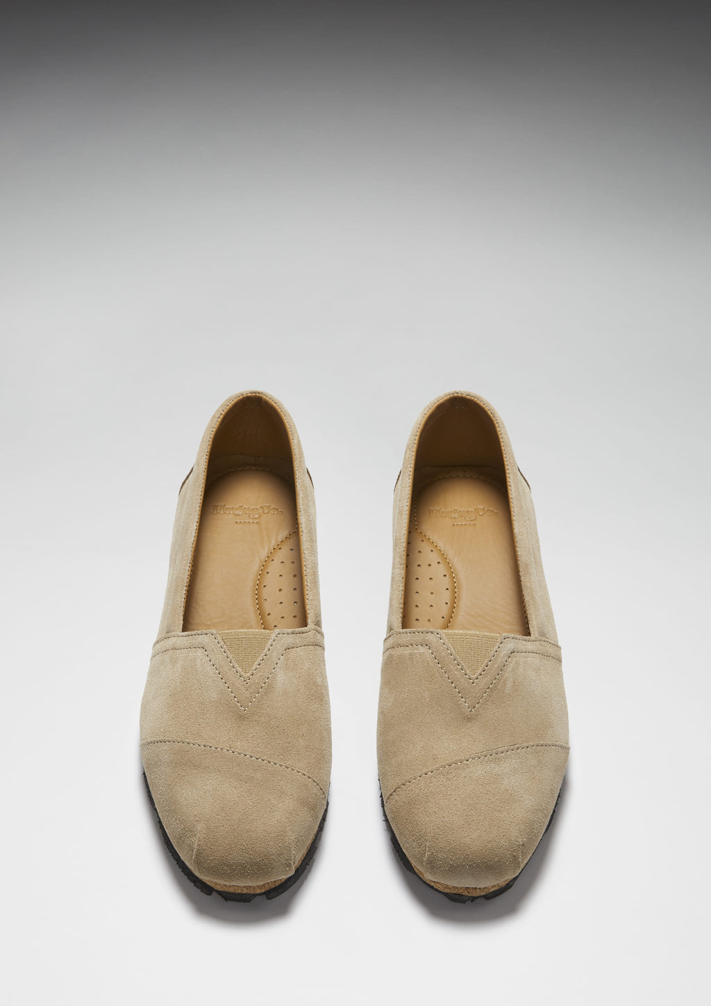Hugs & Co Womens Chukka Espadrilles Taupe Suede