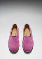 Hugs & Co Womens Continental Espadrilles Candy Pink Suede