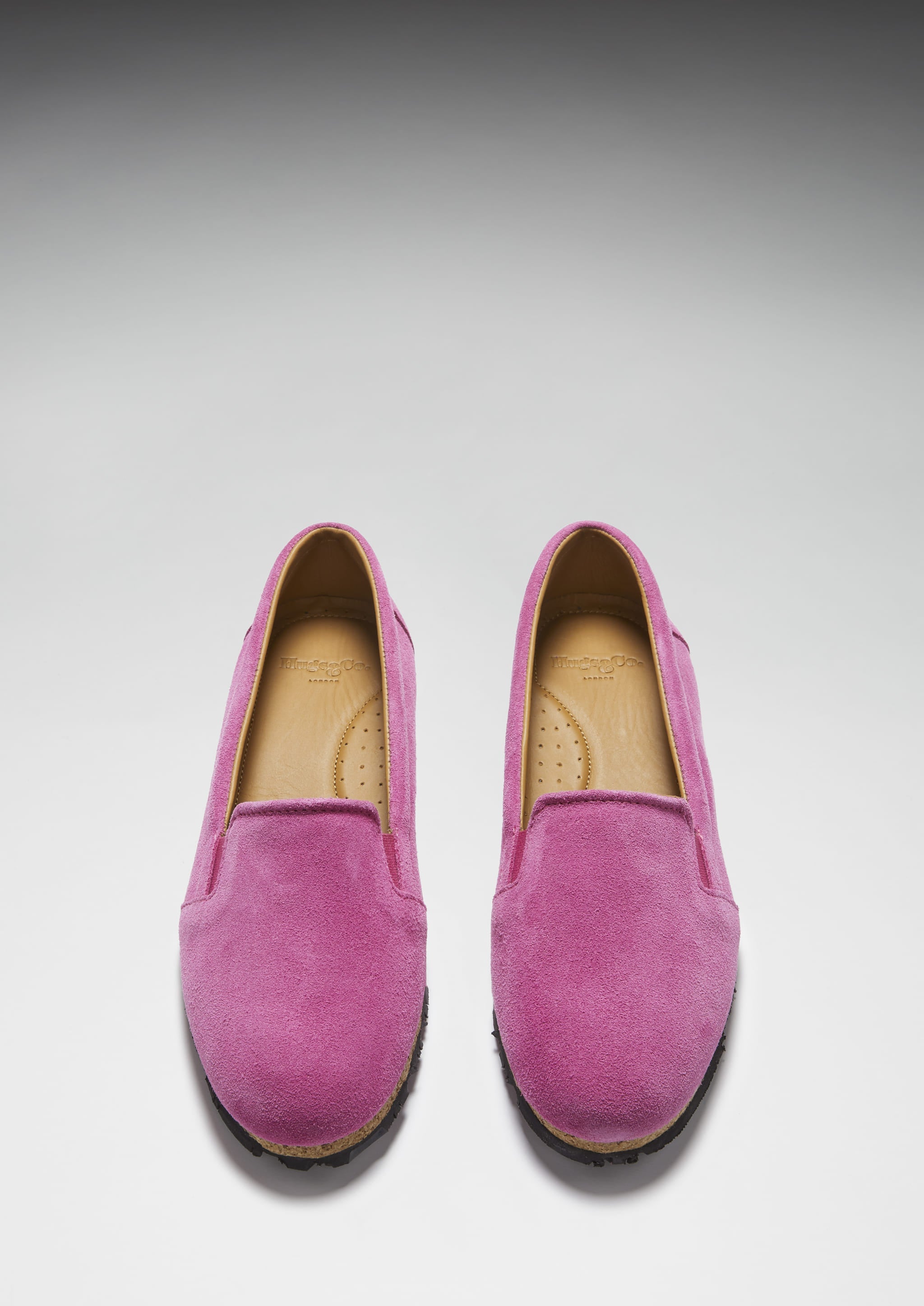 Hugs & Co Womens Continental Espadrilles Candy Pink Suede