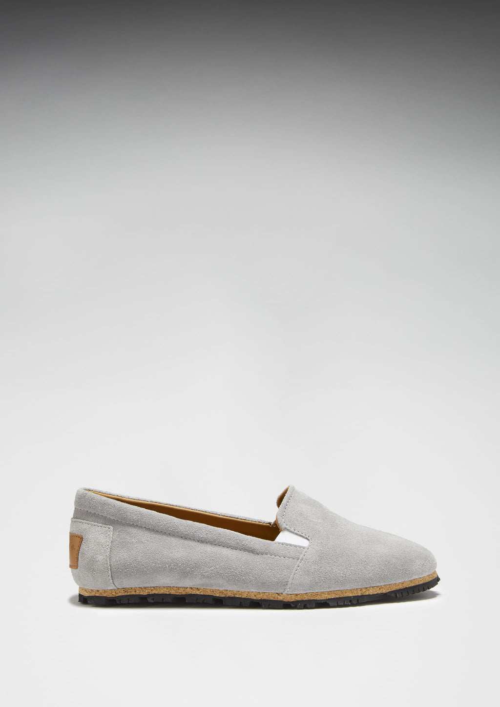 Hugs & Co Womens Continental Espadrilles Dove Grey Suede