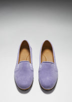 Hugs & Co Womens Continental Espadrilles Lilac Suede