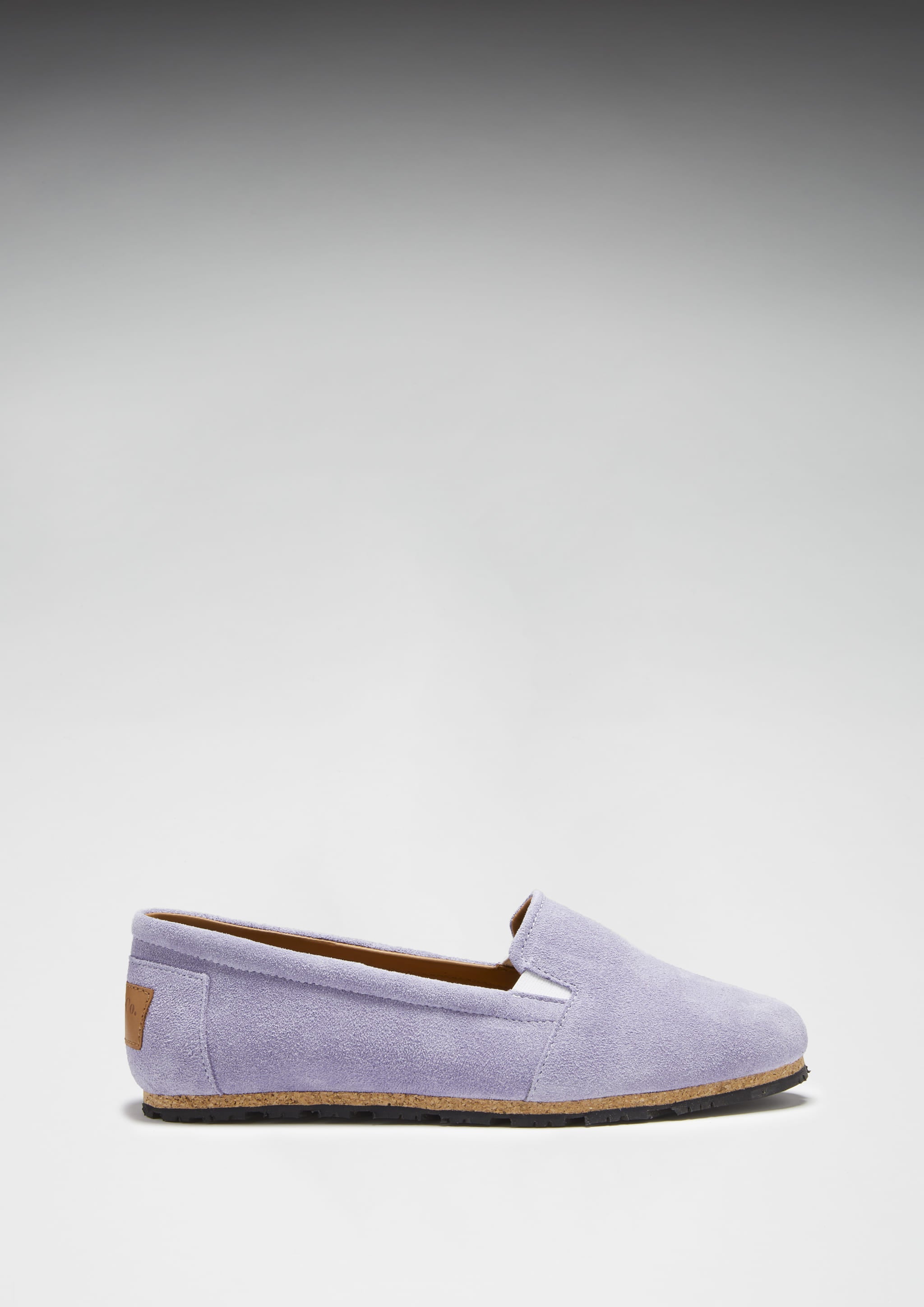 Hugs & Co Womens Continental Espadrilles Lilac Suede