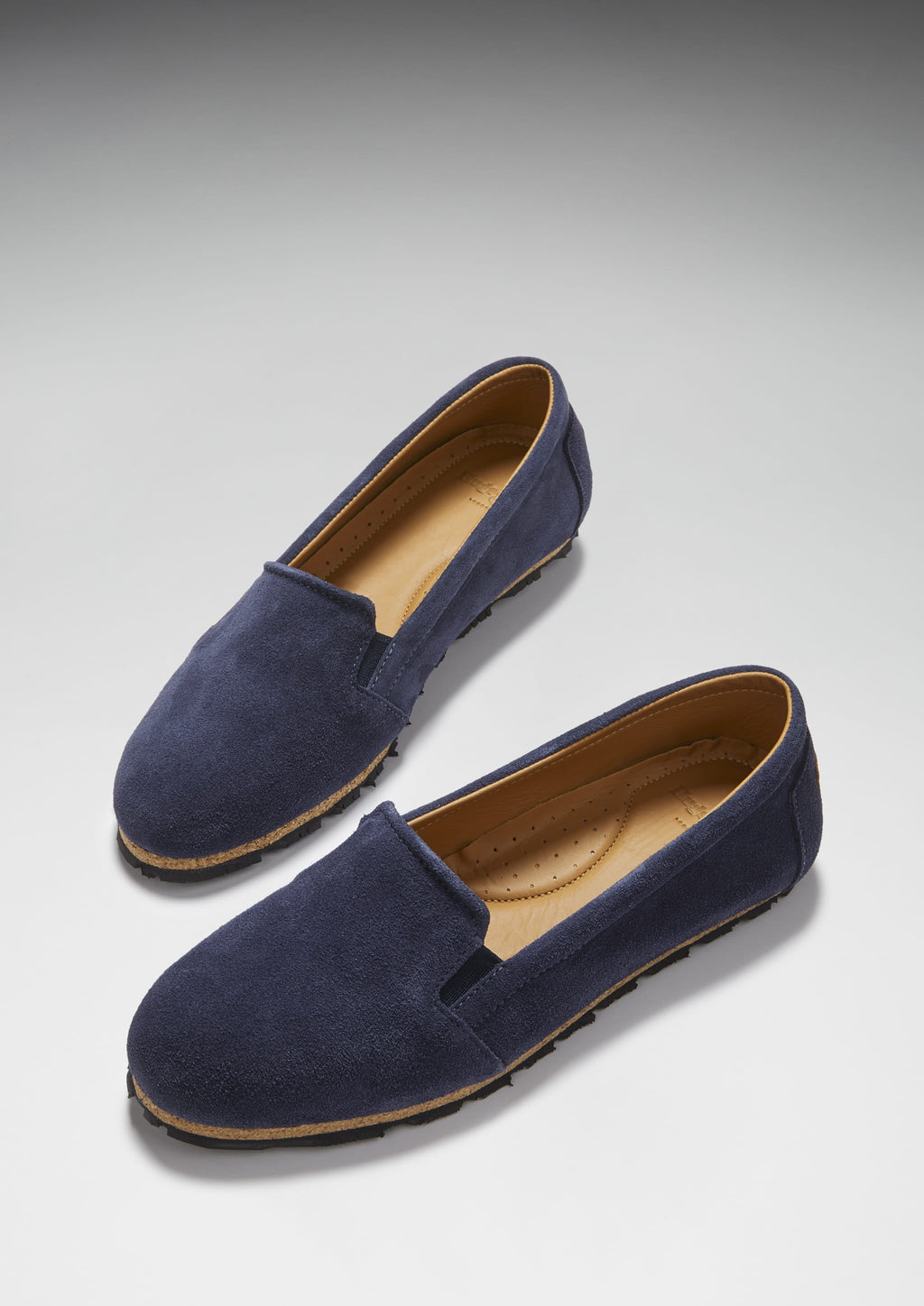 Hugs & Co Womens Continental Espadrilles Navy Blue Suede