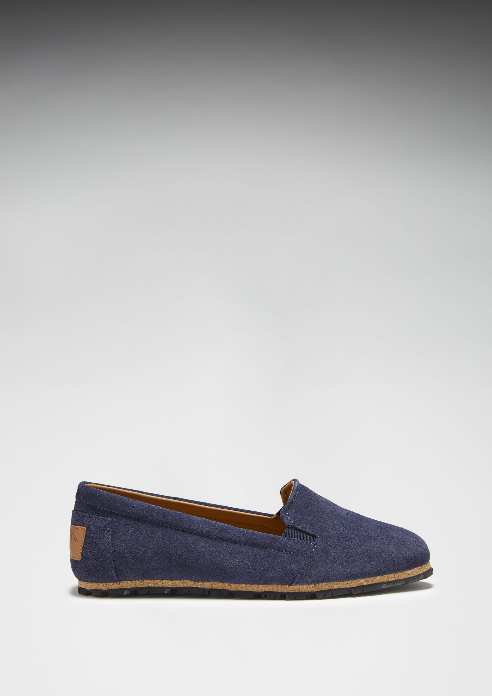 Hugs & Co Womens Continental Espadrilles Navy Blue Suede