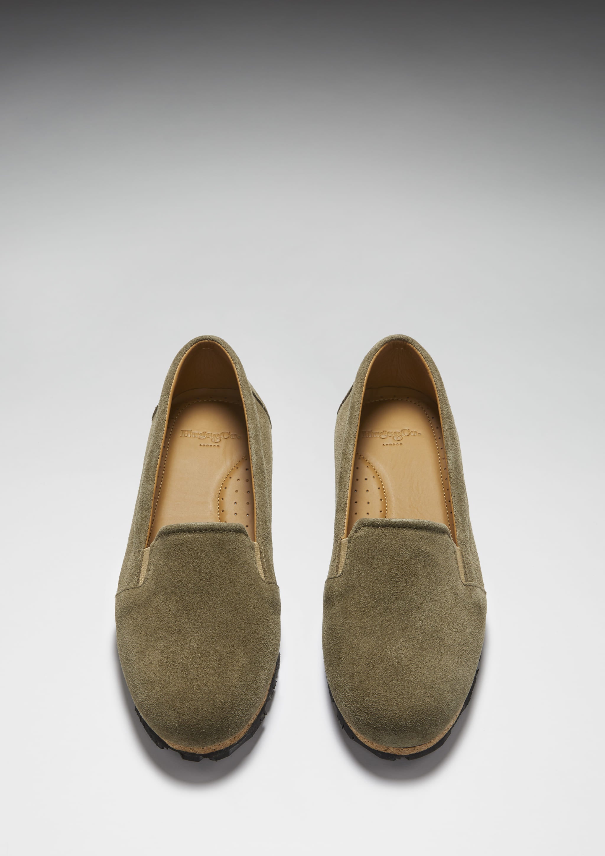 Hugs & Co Womens Continental Espadrilles Truffle Suede
