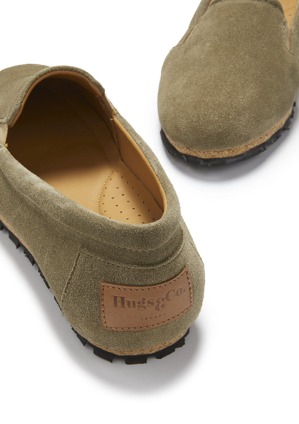 Hugs & Co Womens Continental Espadrilles Truffle Suede