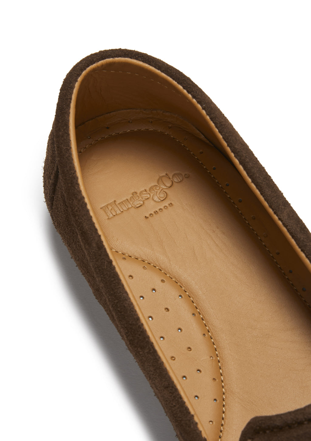 Hugs & Co Womens Tasselled Espadrilles Brown Suede