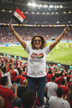Egypt World Cup 2026 T-Shirt - Bold Graffiti Design by StayClothed.com