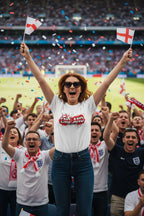 England World Cup 2026 T-Shirt - Bold Graffiti Design by StayClothed.com