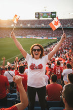 Canada World Cup 2026 T-Shirt - Bold Graffiti Flag Design by StayClothed.com