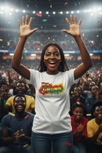 Ghana World Cup 2026 T-Shirt - Bold Graffiti Flag Design by StayClothed.com