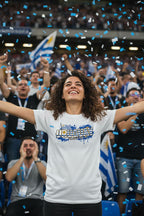 Uruguay World Cup 2026 T-Shirt - Bold Graffiti Flag Design by StayClothed.com