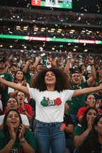 Mexico World Cup 2026 T-Shirt - Bold Graffiti Flag Design by StayClothed.com
