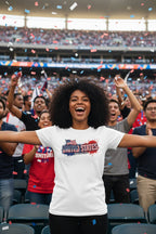 United States World Cup 2026 T-Shirt - Bold Graffiti Flag Design by StayClothed.com