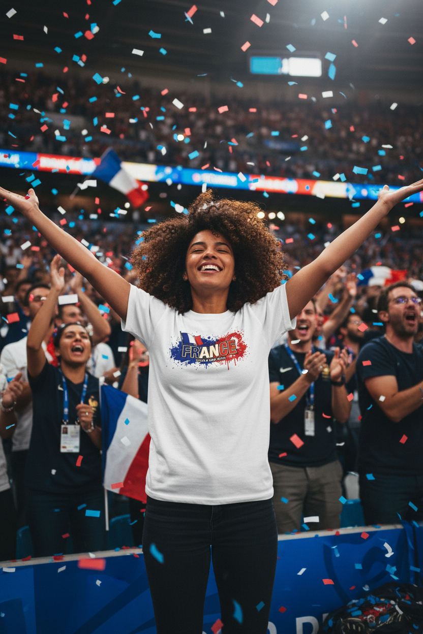 France World Cup 2026 T-Shirt - Bold Graffiti Design by StayClothed.com