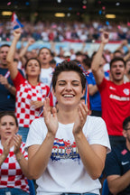 Croatia World Cup 2026 T-Shirt - Bold Graffiti Flag Design by StayClothed.com