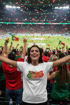 Portugal World Cup 2026 T-Shirt - Bold Graffiti Flag Design by StayClothed.com