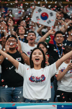 South Korea World Cup 2026 T-Shirt - Bold Graffiti Flag Design by StayClothed.com
