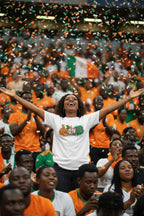 Côte d'Ivoire World Cup 2026 T-Shirt - Bold Graffiti Flag Design by StayClothed.com