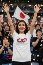 Japan World Cup 2026 T-Shirt - Bold Graffiti Flag Design by StayClothed.com