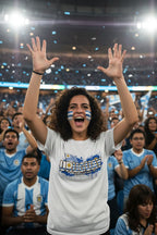 Uruguay World Cup 2026 T-Shirt - Bold Graffiti Flag Design by StayClothed.com