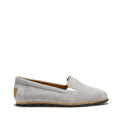 Hugs & Co Womens Continental Espadrilles Dove Grey Suede