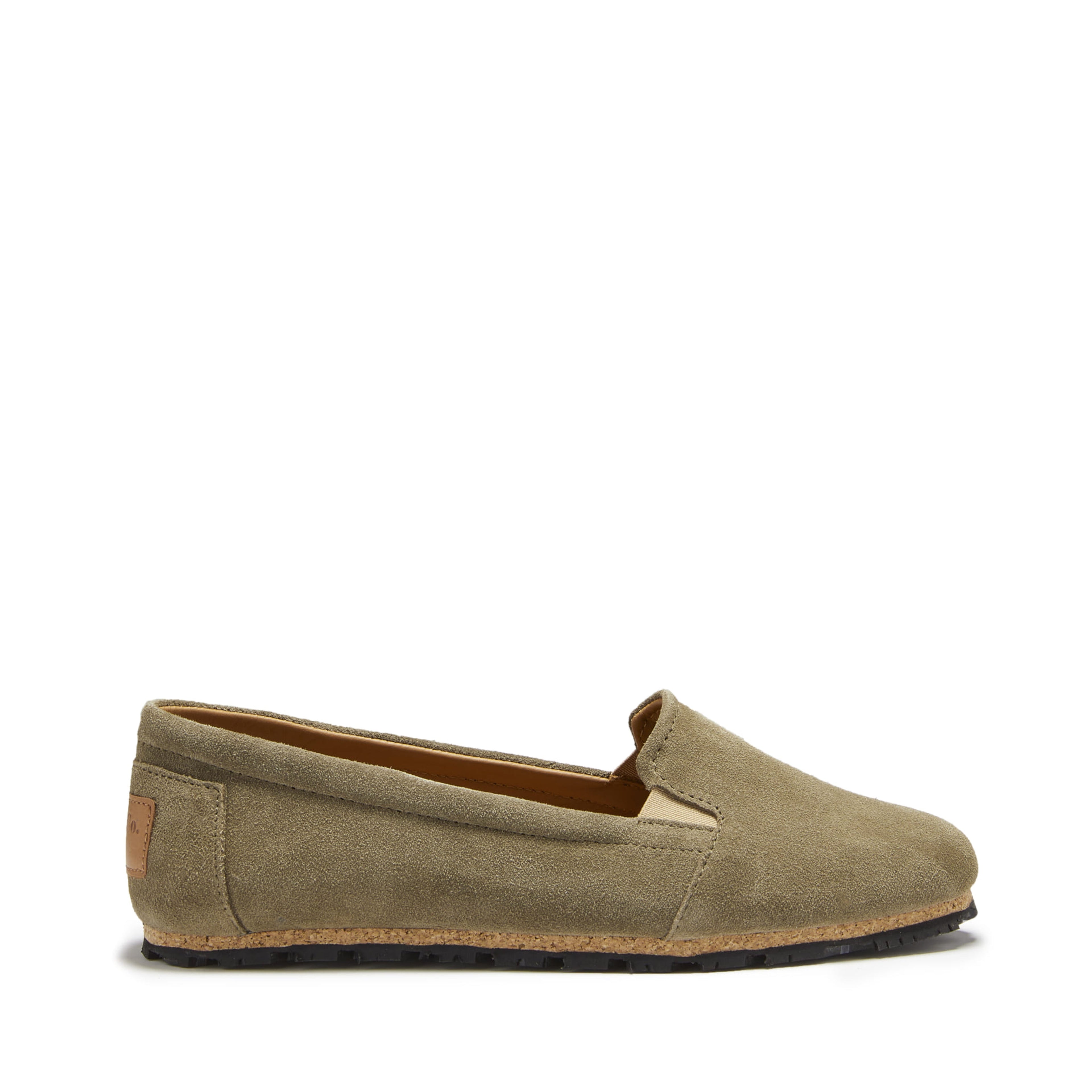 Hugs & Co Womens Continental Espadrilles Truffle Suede