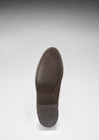 Hugs & Co Womens Brown Suede Chelsea Boots Welted Leather Sole