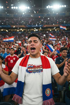 Paraguay World Cup 2026 T-Shirt - Bold Graffiti Flag Design by StayClothed.com