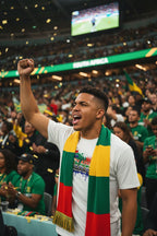 South Africa World Cup 2026 T-Shirt - Bold Graffiti Flag Design by StayClothed.com