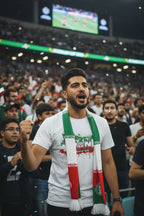 Iran World Cup 2026 T-Shirt - Bold Graffiti Flag Design by StayClothed.com
