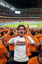 Netherlands World Cup 2026 T-Shirt - Bold Graffiti Flag Design by StayClothed.com