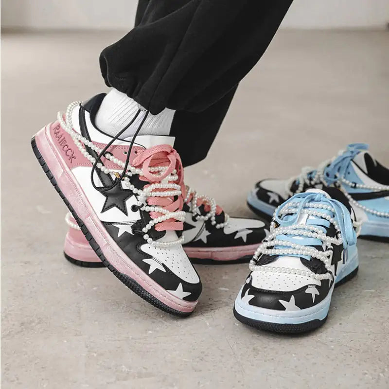 Breathable Lace Up Running Trainers